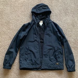 Men’s H&M Navy Blue Windbreaker Size M